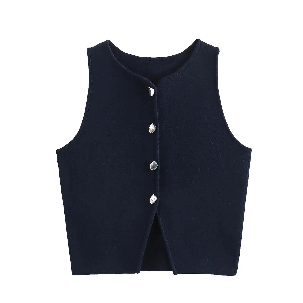 Women's Sleeveless Cropped Vest