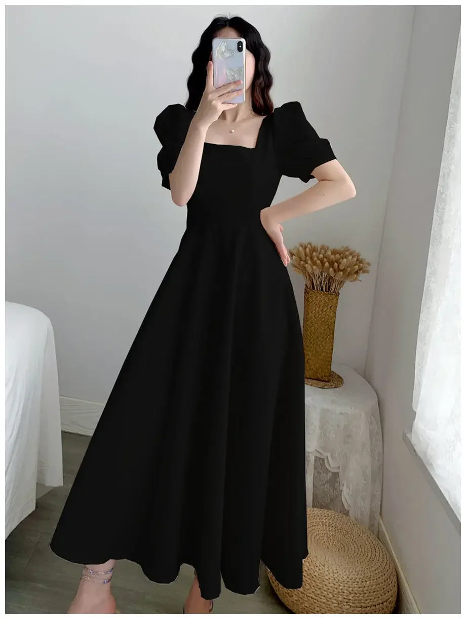 White Bubble Dress Summer 2025