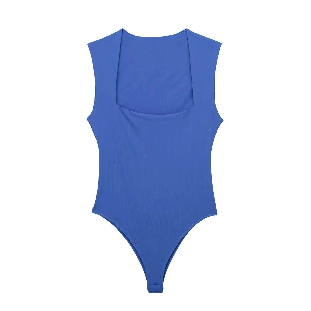 Woman Sleeveless Bodysuit