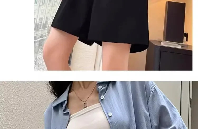 Women's Spring High-waisted Shorts