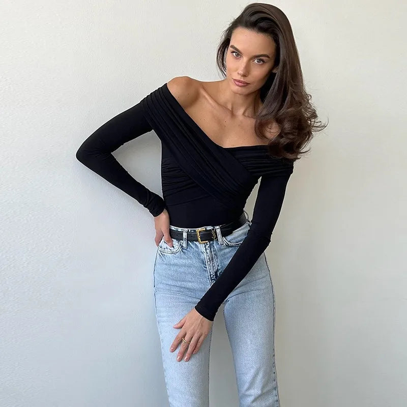 Off Shoulder Women's Bodysuits