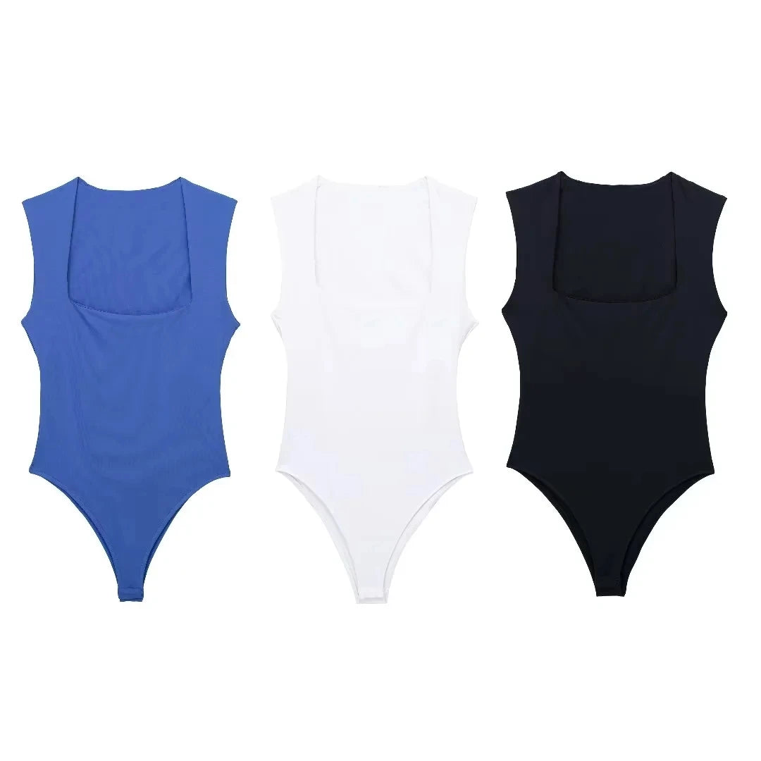Woman Sleeveless Bodysuit