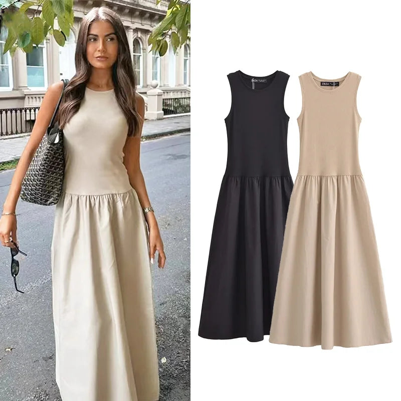 Women's Spring Sleeveless Dresses