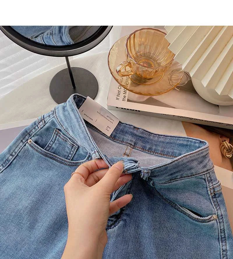 High-waisted Women Jeans Pants