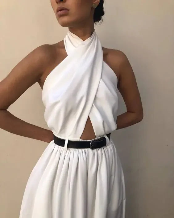 Women Backless Jumpsuit