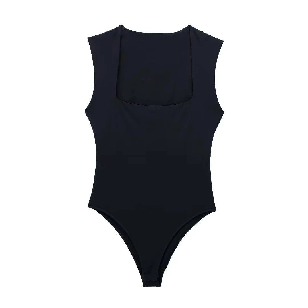Woman Sleeveless Bodysuit