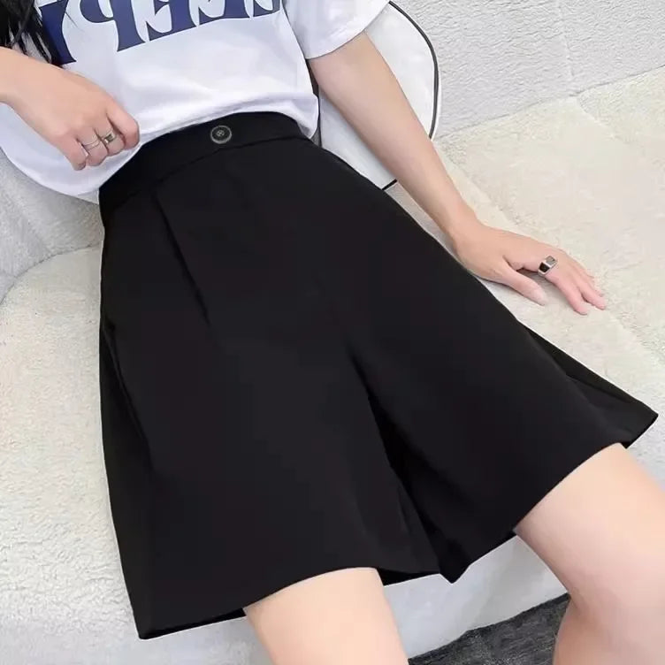 Women's Spring High-waisted Shorts