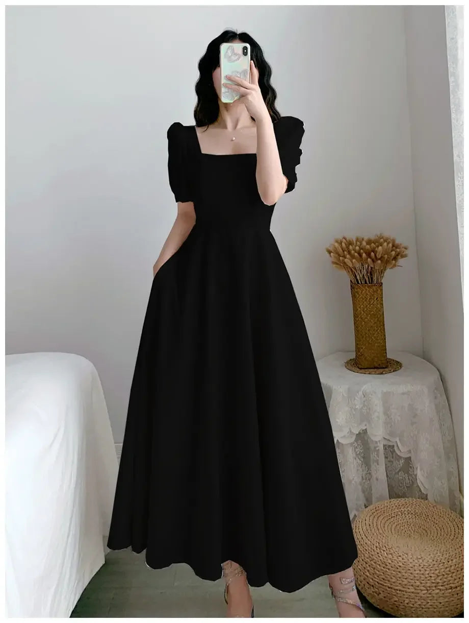 White Bubble Dress Summer 2025