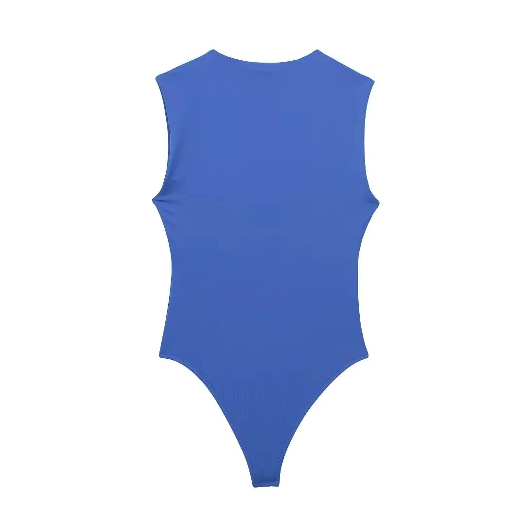 Woman Sleeveless Bodysuit