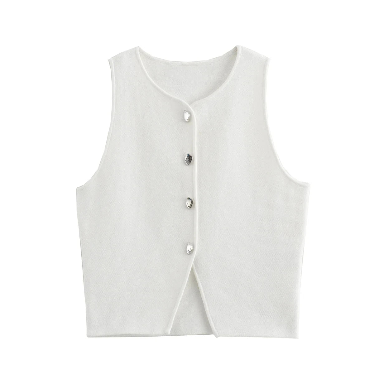 Women's Sleeveless Cropped Vest