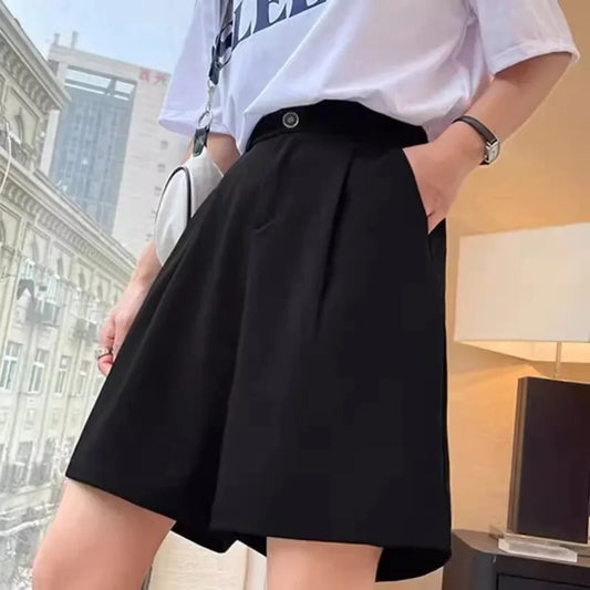Women's Spring High-waisted Shorts