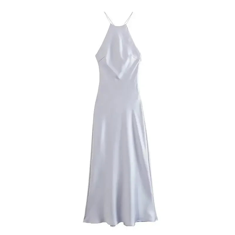 Summer Women's Silk Dress