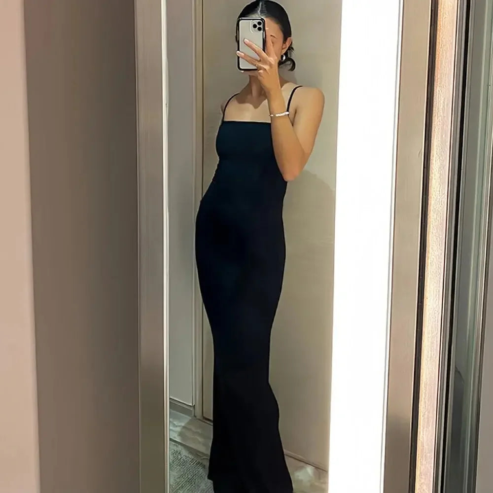Women's Long Sleeveless Dress