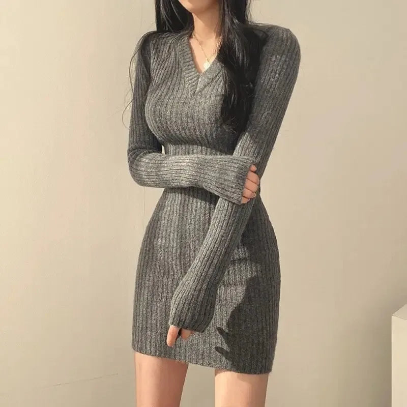 Slim Sweater Dress