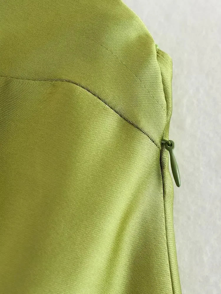 Summer Women's Silk Dress