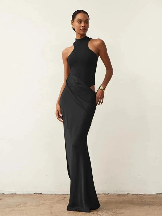Sexy Hollow Out Women Maxi Dress